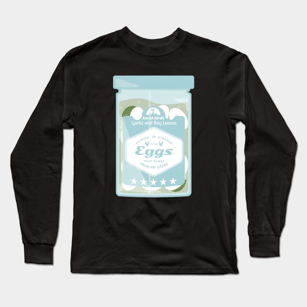 Pickled eggs Long Sleeve T-Shirt by mailboxdisco